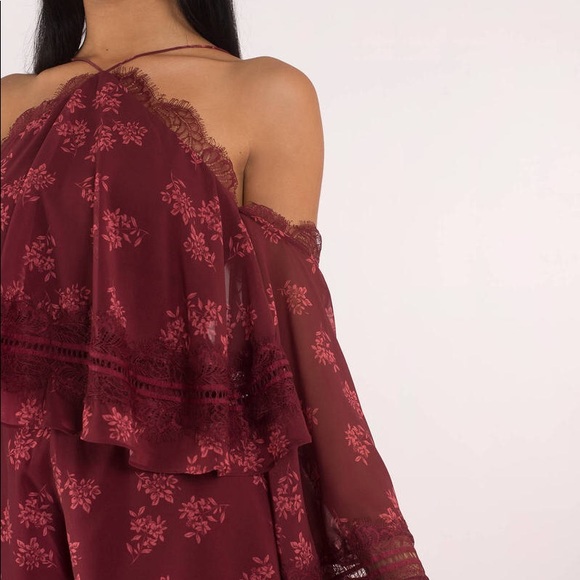 Keepsake Moonlight Cold Shoulder Playsuit - Picture 4 of 7